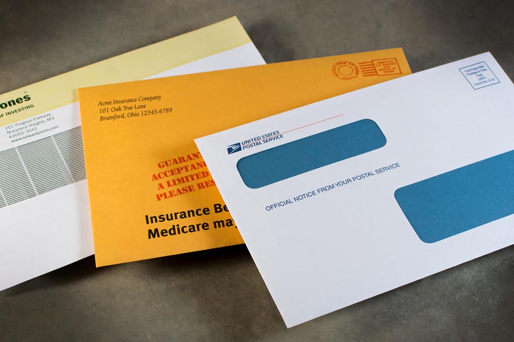 6x9 Envelopes 6 x 9 Envelope Printing for Window Envelopes, Catalogs