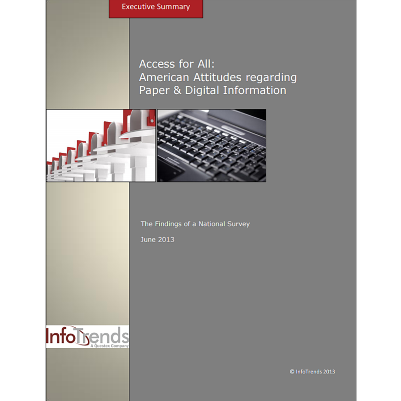 American Attitudes on Paper report