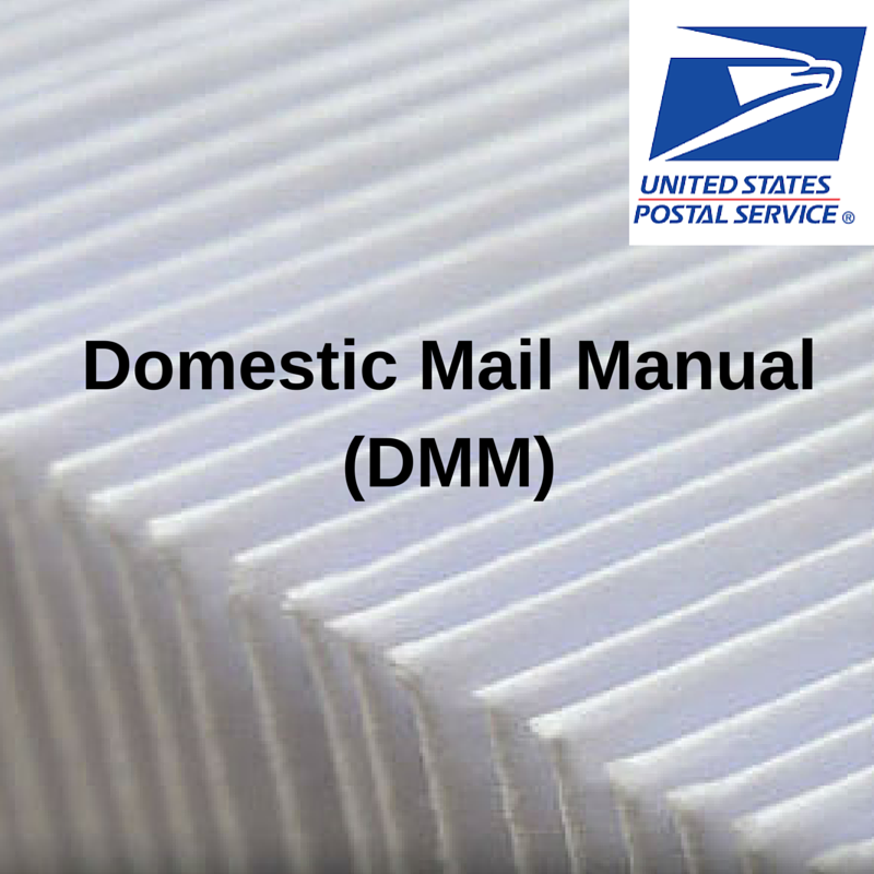Domestic Mail Manual (DMM)