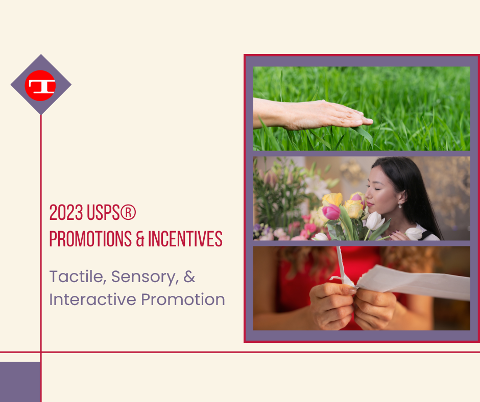 USPS® 2023 Tactile, Sensory, and Interactive Mailpiece Engagement Promotion