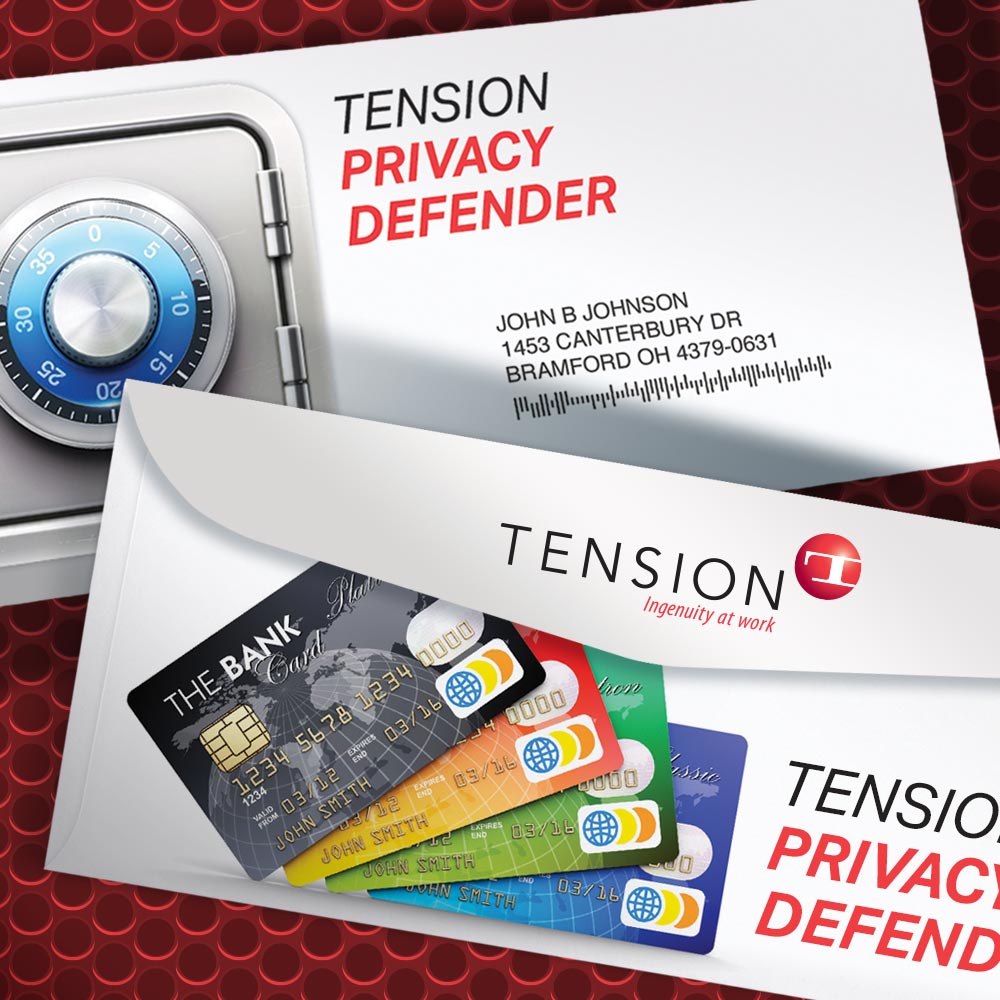 Privacy Defender Envelopes and Sleeves Help Protect Customer Information