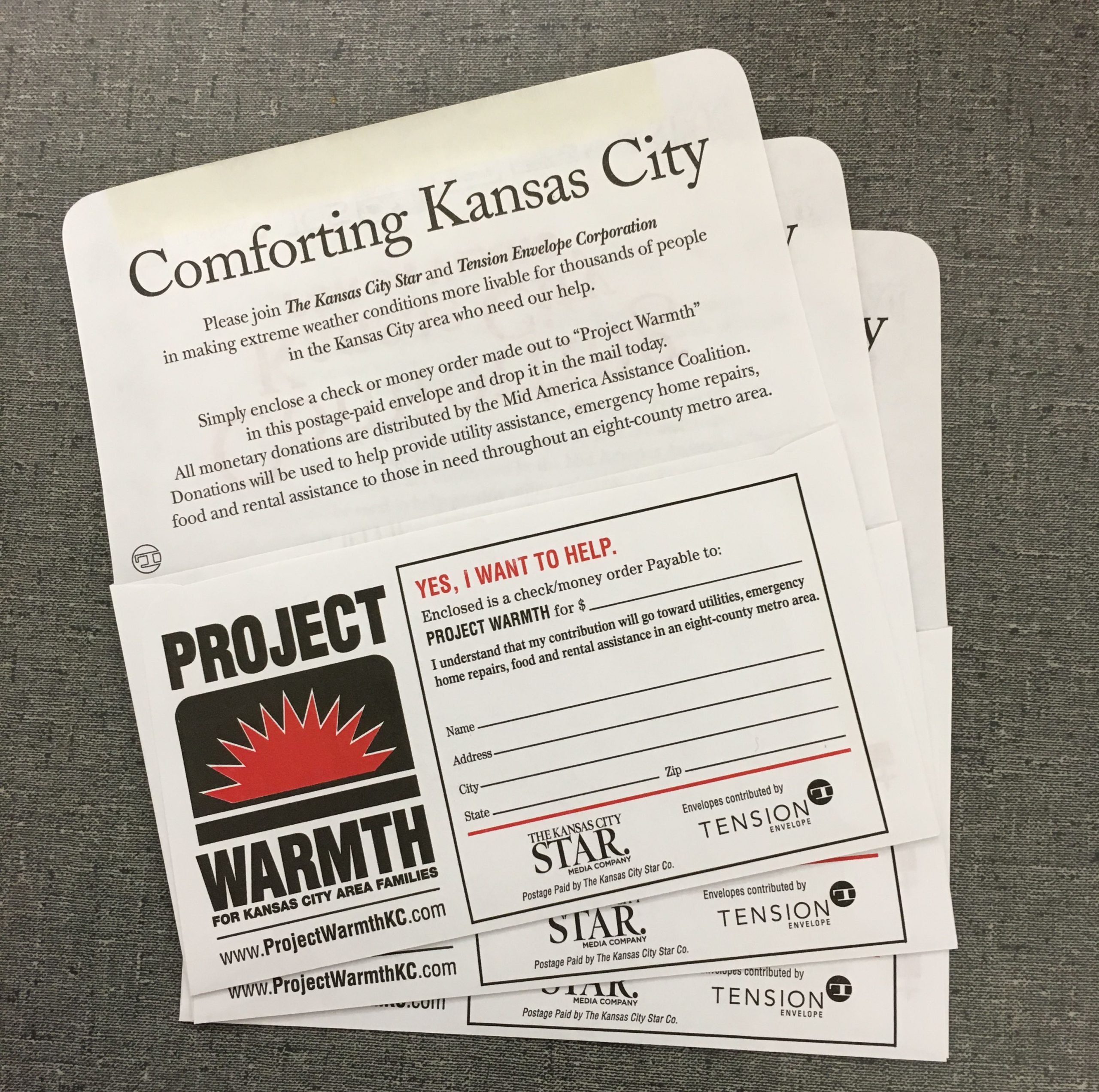 Tension Corporation Helps Project Warmth Provide Comfort for Those in Need