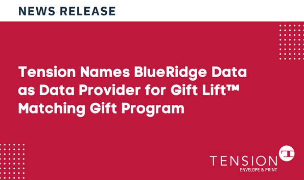 Tension Aligns with BlueRidge Data for Enhanced Data Matching