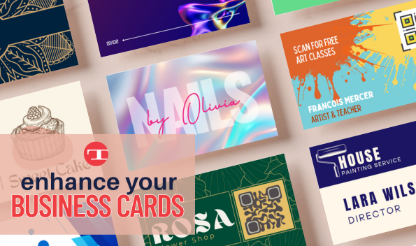 business card blog